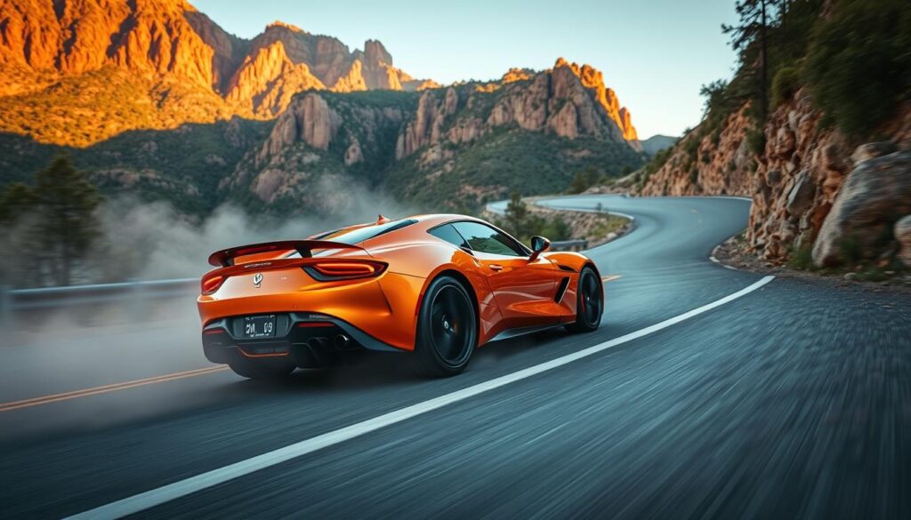 sports car handling sports car handling