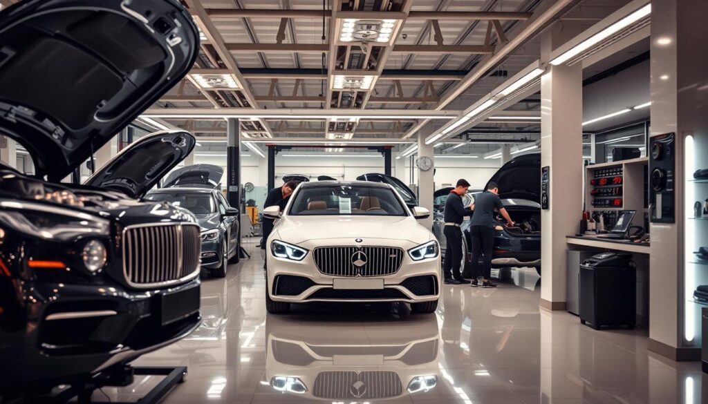 שירותי תחזוקה לרכבים יוקרתיים